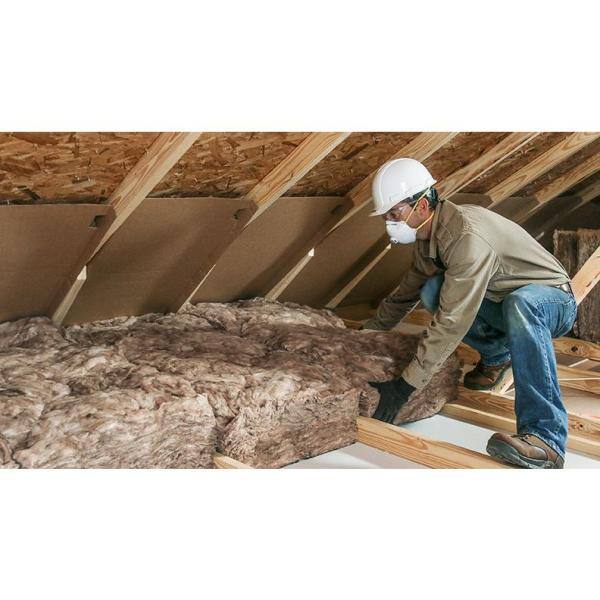 Knauf Insulation R-15 EcoBatt Unfaced Fiberglass Insulation Batt High Density 3-12 in. x 15 in. x 93 in. (15-Bags) 691012