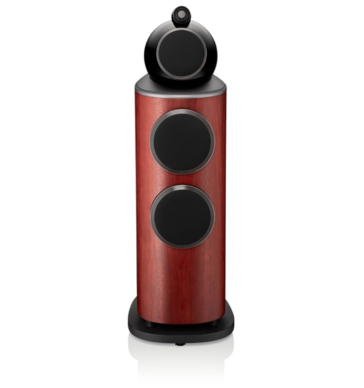 Bowers and Wilkins 800 Series Diamond 802 D4 Satin Rosenut 3-Way Floorstanding Speaker (Each)