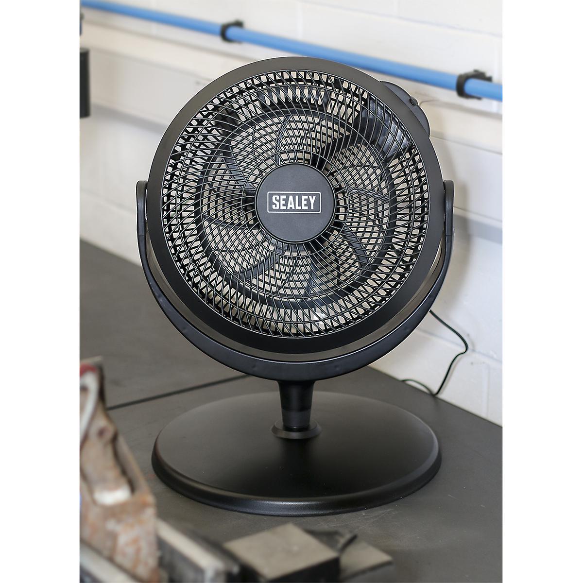 Sealey Sff12Dp Desk and Pedestal Fan 12In 230V