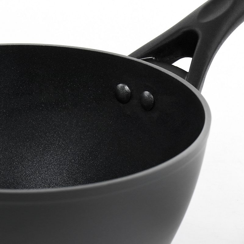 Oster Cocina 2.5 Quart Non-Stick Aluminum Saucepan with Lid