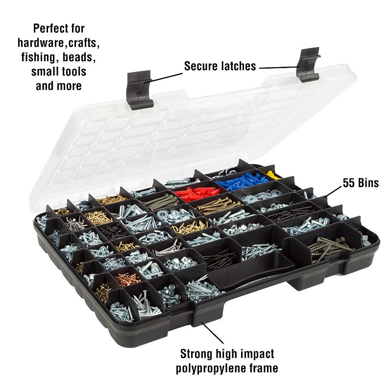 Stalwart 55-Compartment Tool Box