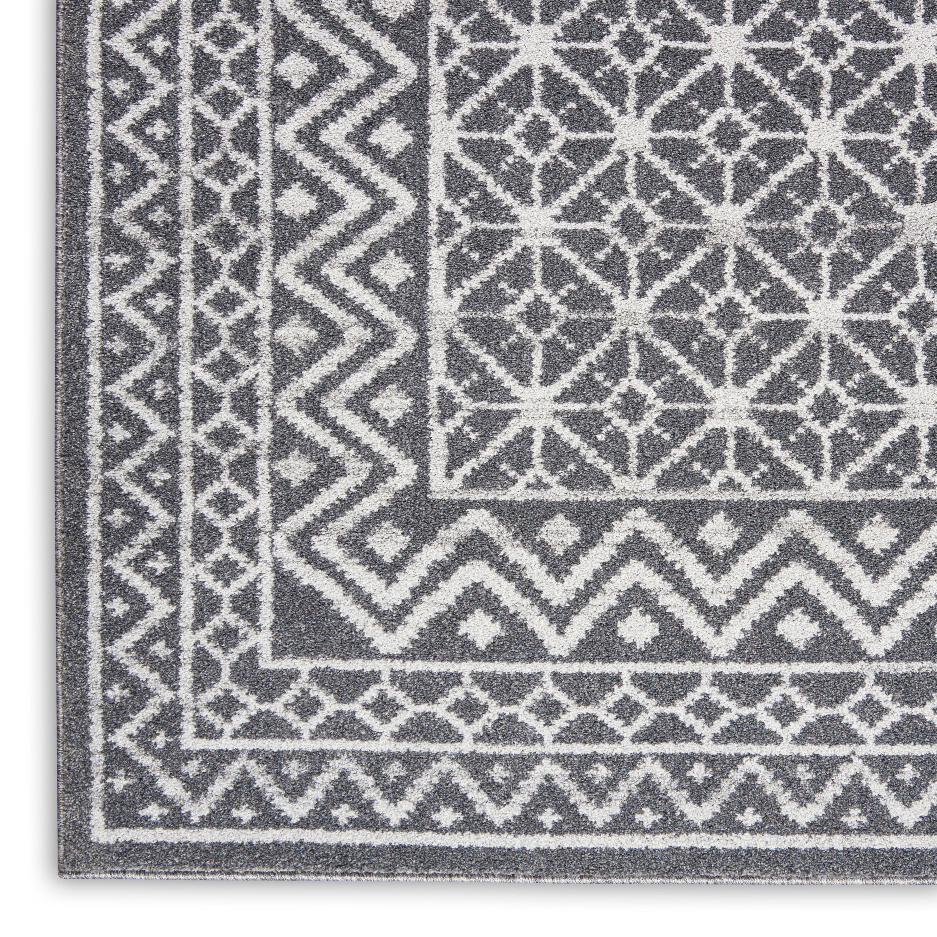 Palermo Charcoal/Silver Rug