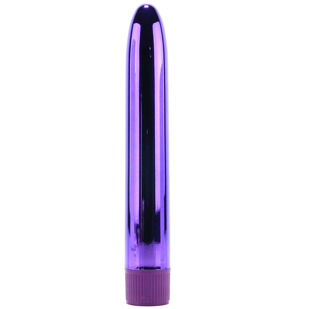 Classix 7 Inch Slimline Rocket Vibe in Metallic Purple