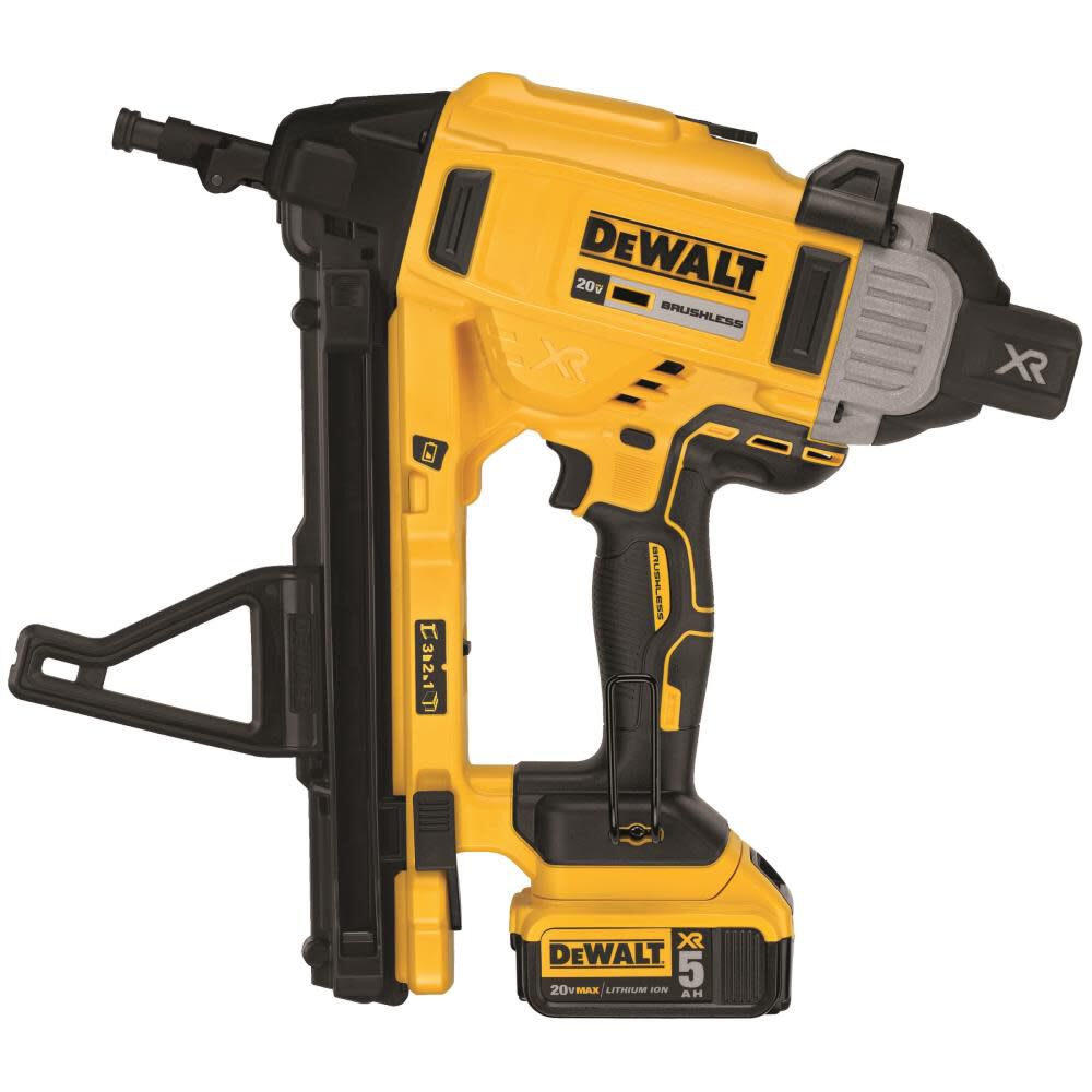 DEWALT 1In 20V MAX XR Cordless Concrete Nailer Kit with Pin Magazine DCN891P2 from DEWALT