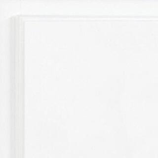 Design House Concord 30 in. x 30 in. Surface-Mount 4-Light Tri-View Medicine Cabinet in White Gloss 532382-WHT