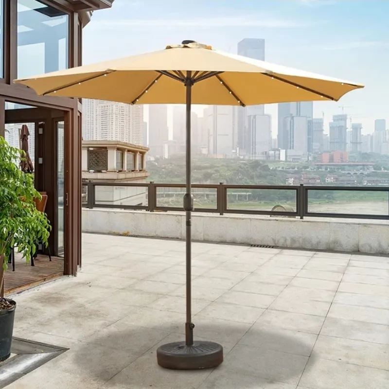 China made waterproof outdoor umbrella with base central umbrella