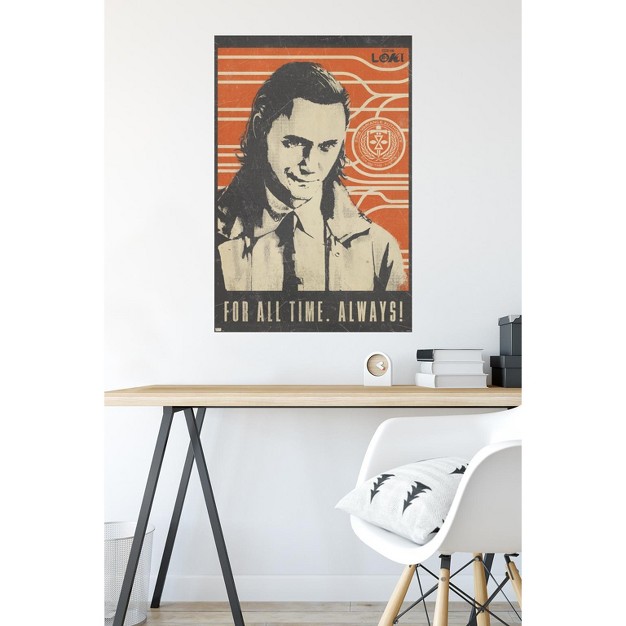 Trends International Marvel Loki For All Time Unframed Wall Poster Prints