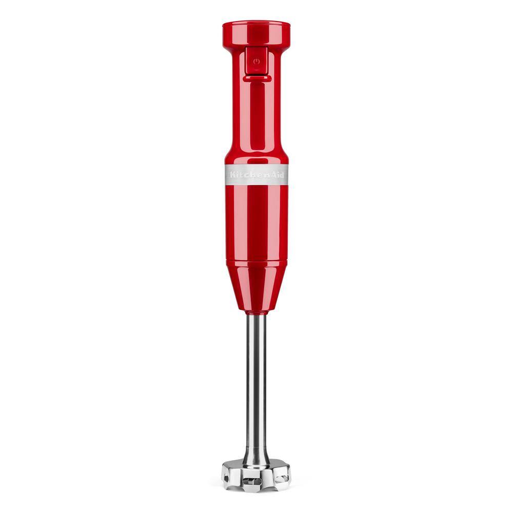 KitchenAid Variable Speed Empire Red Corded Hand Blender KHBV53ER