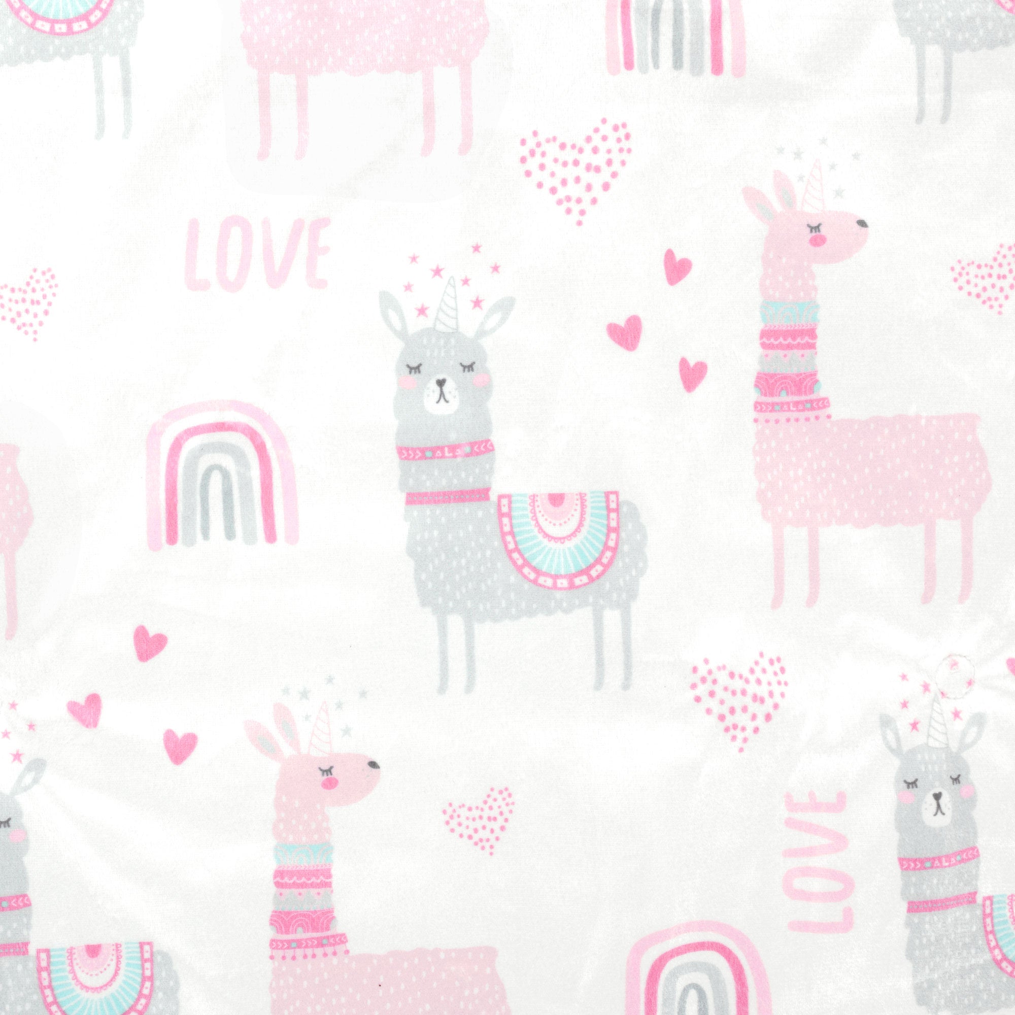 Llama Love Soft & Plush Changing Pad Cover