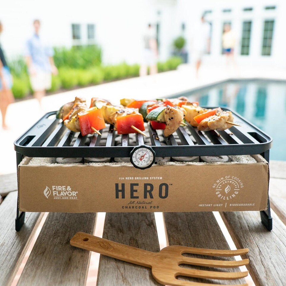 Fire and Flavor HERO Charcoal Pods