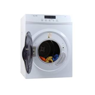 EQUATOR ADVANCED Appliances 3.5 cu.ft. 110V SensorRefresh Compact Vented Dryer White DD 860