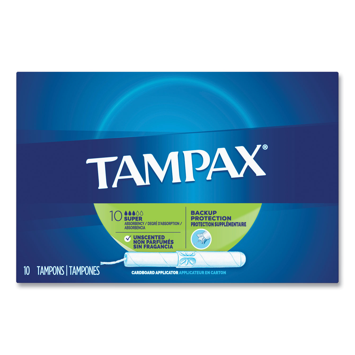 Cardboard Applicator Tampons by Tampaxandreg; PGC31409