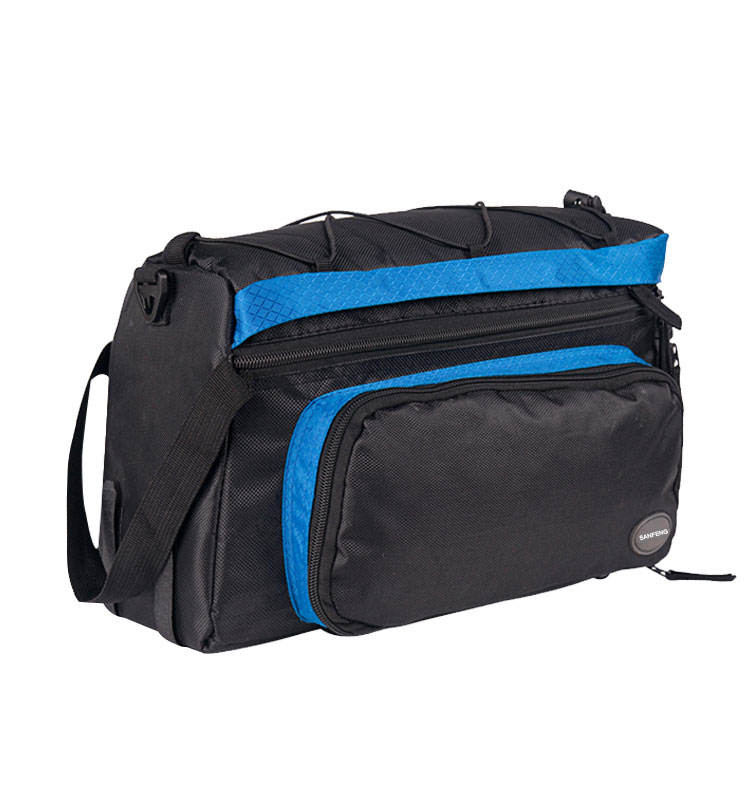 Water Resistant Bike Rear Pack Pannier Bag Wholesale OEM Cycling Bicycle Rear Seat Bag With Rain Cover