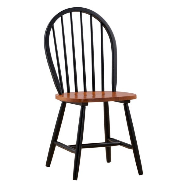 Windsor Farmhouse Dining Chairs， Set of 2