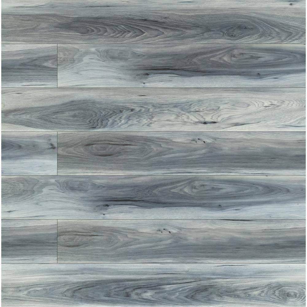 Home Decorators Collection Peyor Blue 12 MIL x 7.1 in. W x 48 in. L Click Lock Waterproof Luxury Vinyl Plank Flooring (23.8 sqftcase) VTRHDPEYOAK7X48