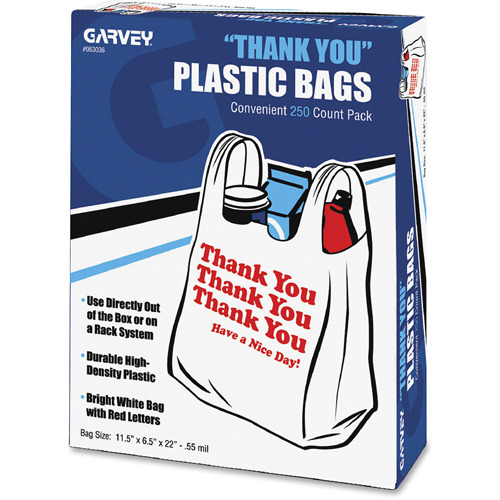 COSCO Thank You Plastic Bags  COS063036