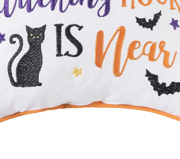 X 10 quot The Witching Hour Halloween Pillow