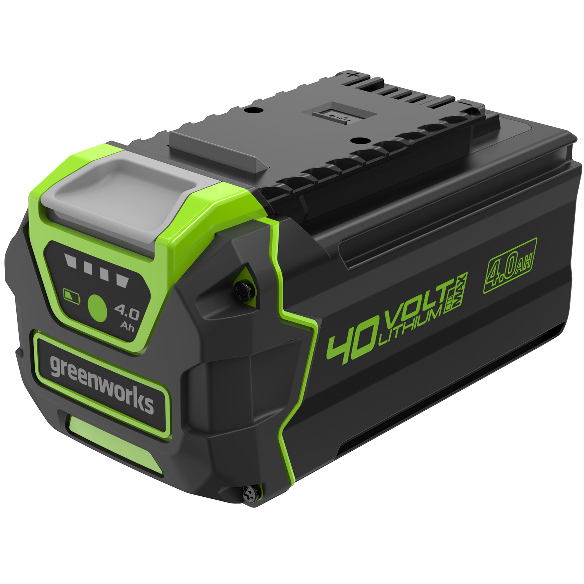 40V 4.0 Ah Lithium Ion Battery | Greenworks Tools