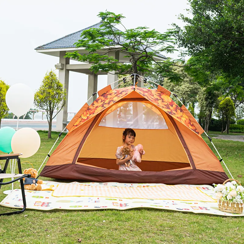 Customized Waterproof Portable Hiking Camp Tent 4 Season Windproof Quick Compact Dome Tent