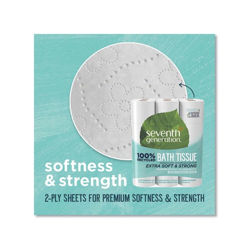 Seventh Generation 100% Recycled Bathroom Tissue  SEV13738CT