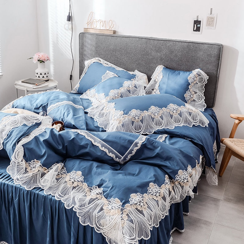 Vintage Lace Bedding Set