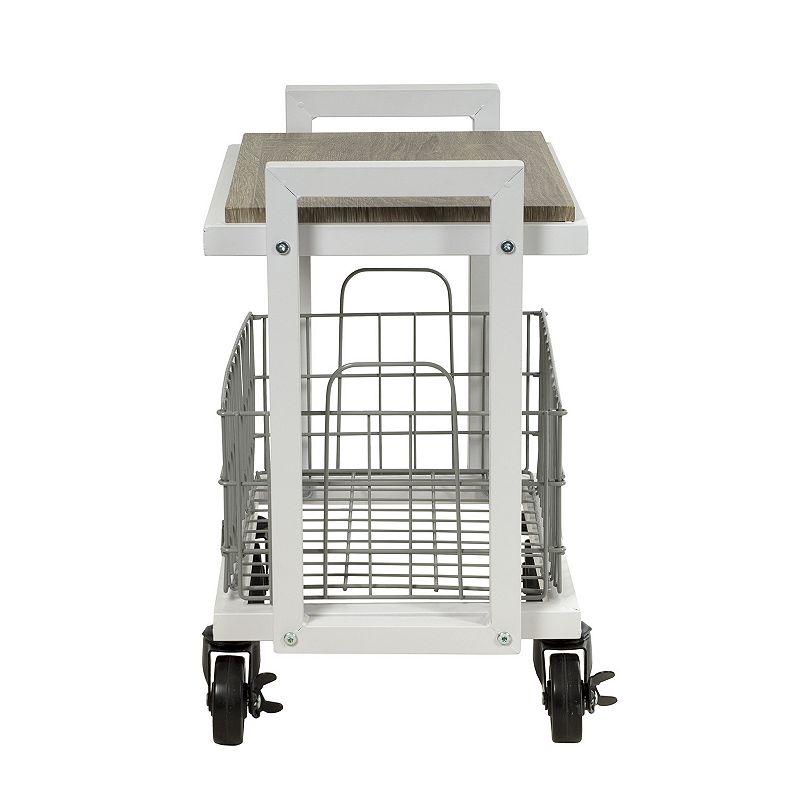 Atlantic 2-Tier Narrow Storage Cart