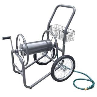 LIBERTY GARDEN 300 ft. 2-Wheel Industrial Hose Cart 880