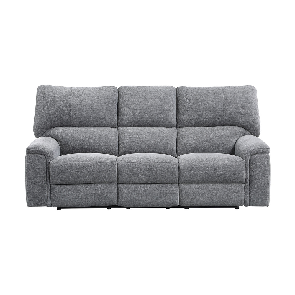 Linville Power Double Reclining Sofa with Power Headrests