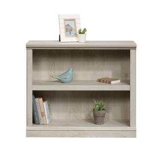 SAUDER 29.92 in. Chestnut Wood 2-shelf Standard Bookcase with Adjustable Shelves 423031