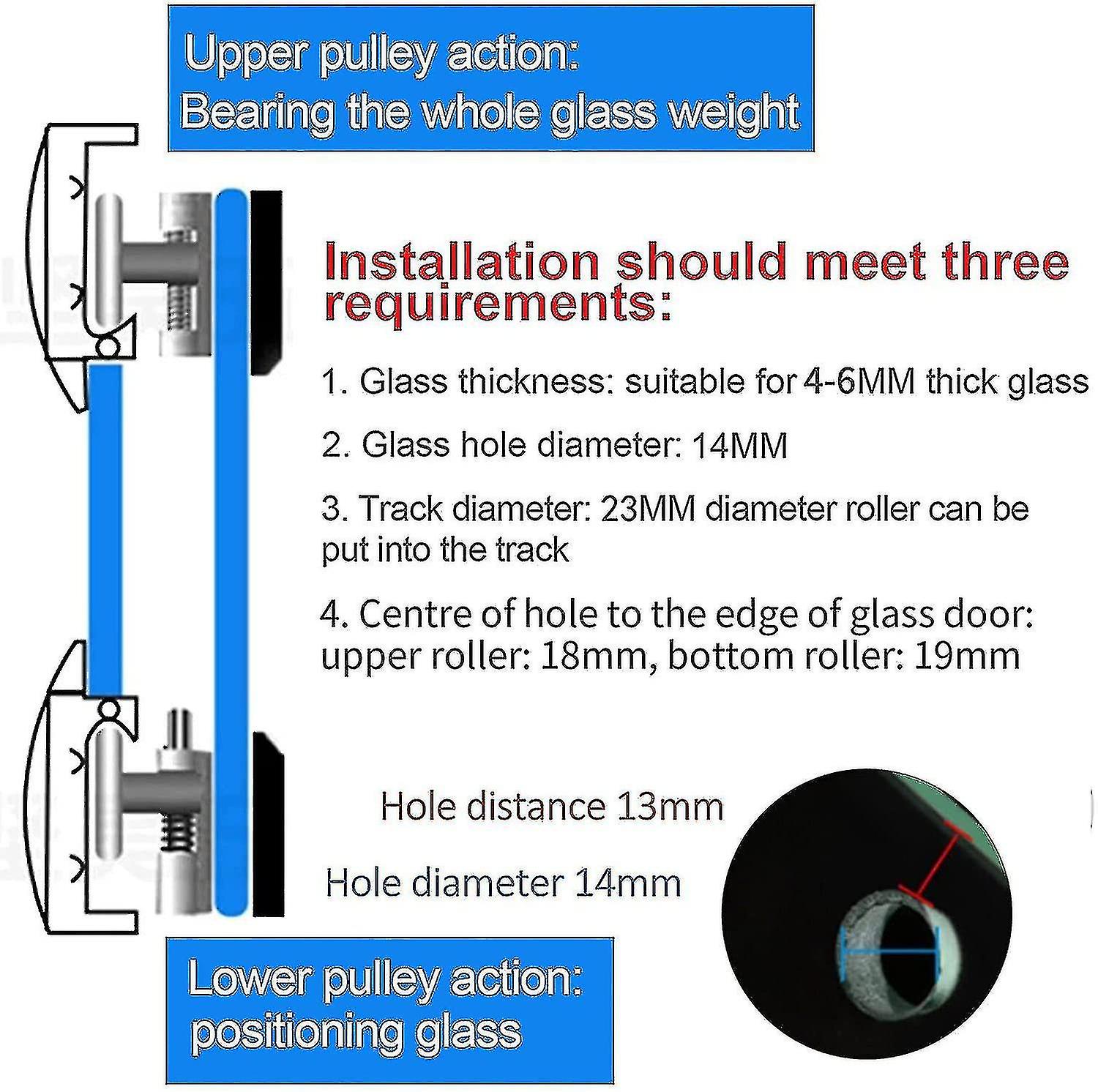 Shower Door Rollers 4 Double Sliding Door Rollers Shower Enclosure Replacement