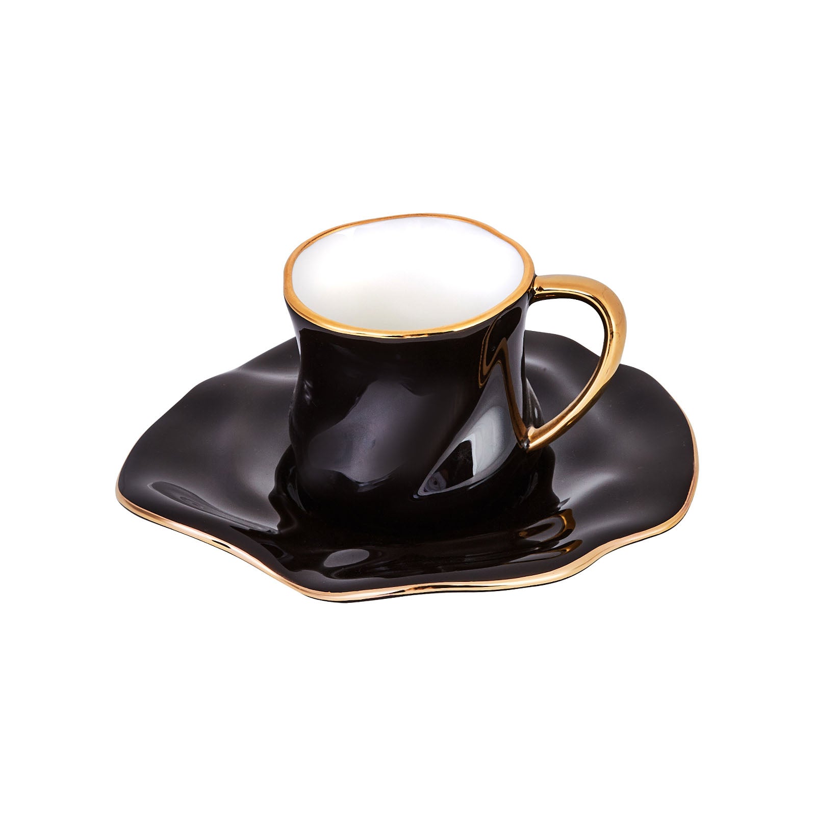 Karaca Tev Black 2 Person Coffee Cup Set With Box 153.03.06.1442