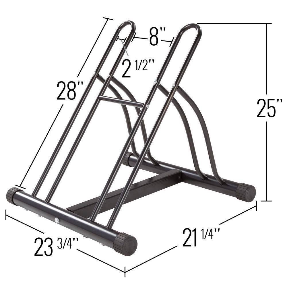 Elevate Outdoor 2-Bike Indoor Bicycle Floor Stand BR-323