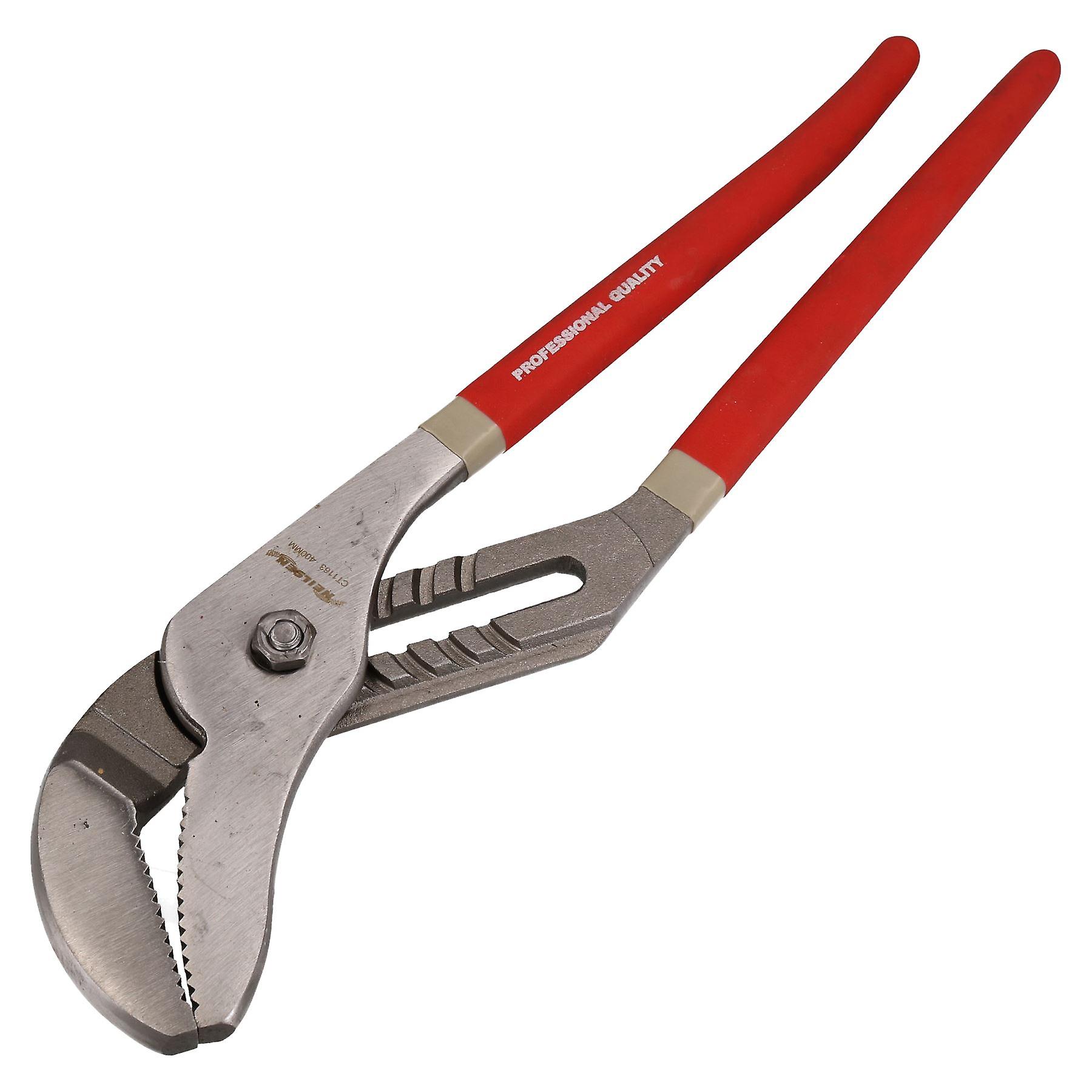 Water Pump Pliers Groove Joint Plier Plumbers Pipe Wrench Grips Gas 16