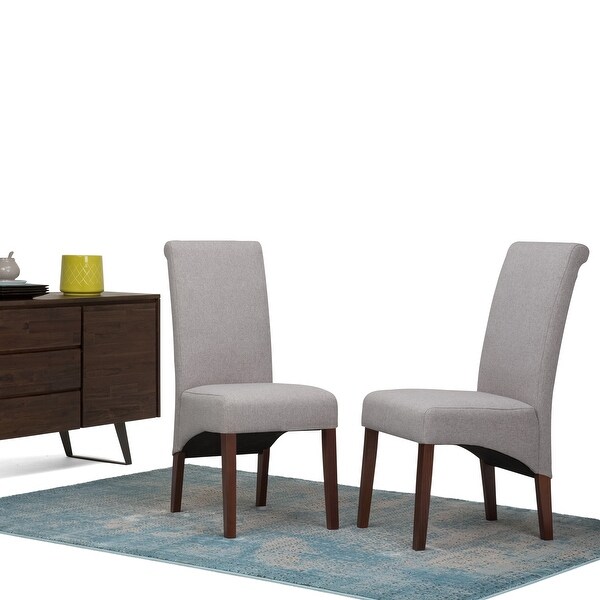 WYNDENHALL Franklin Transitional Deluxe Parson Dining Chair (Set of 2) - 17.7