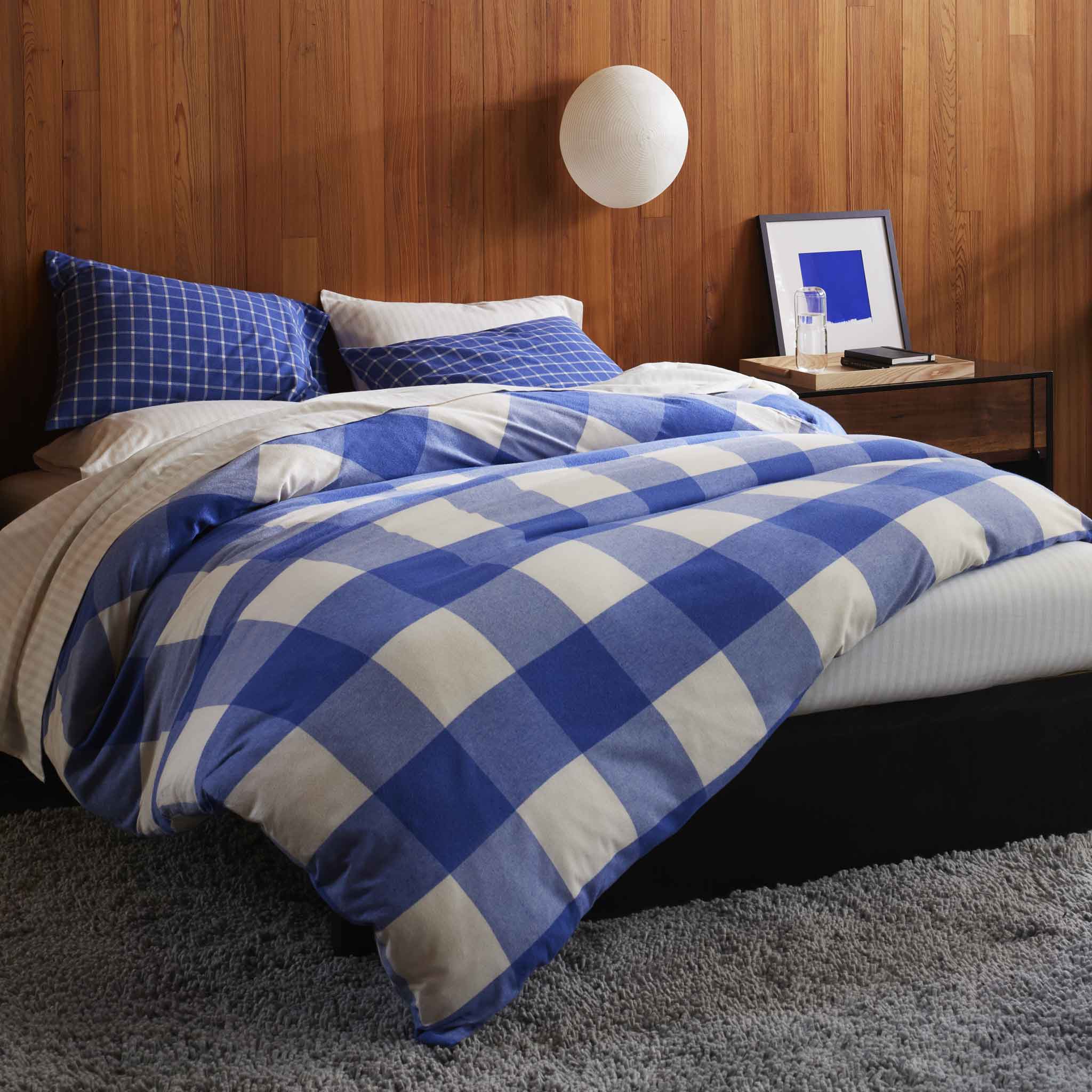 Brushed Flannel Duvet Cover - Last Call