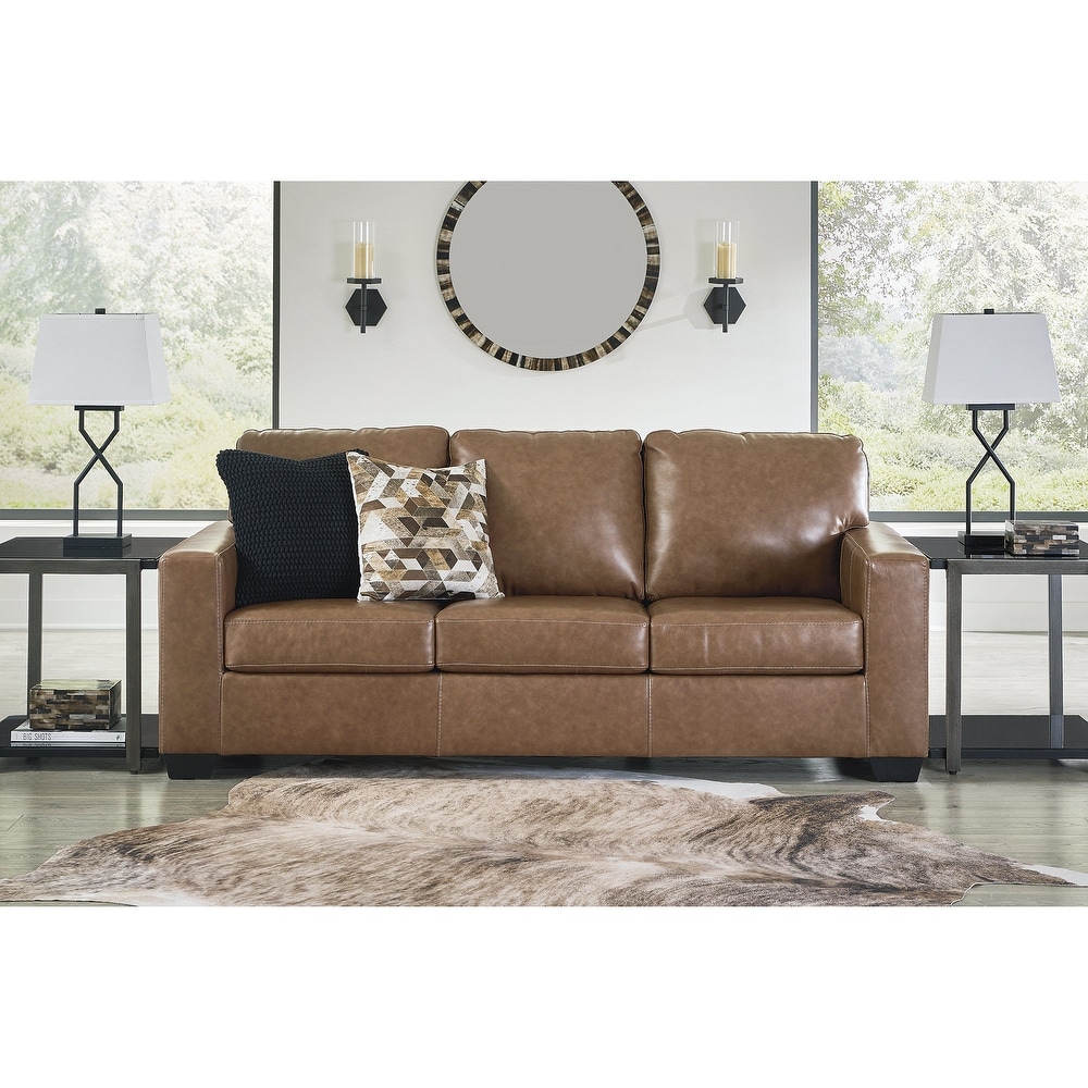 Signature Design by Ashley Bolsena Caramel Sofa   85\