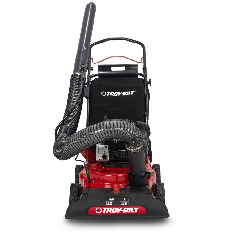 Troy-Bilt 24 in. Leaf Vacuum Head 1.5 in. Chipping Capacity Self-Propelled Gas Powered Chipper Shredder Vacuum CSV070B