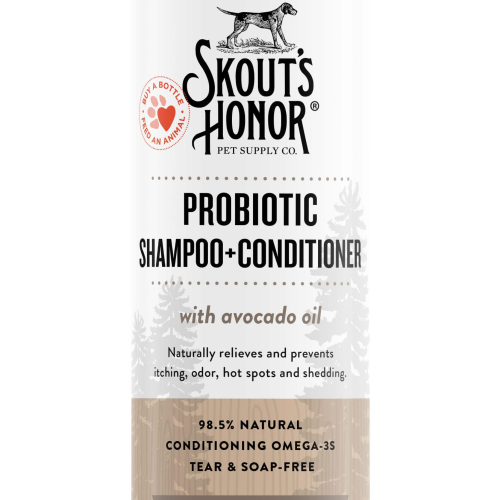 Skout Honor Probiotic Shampoo + Conditioner Dog of the Woods (Sandal;