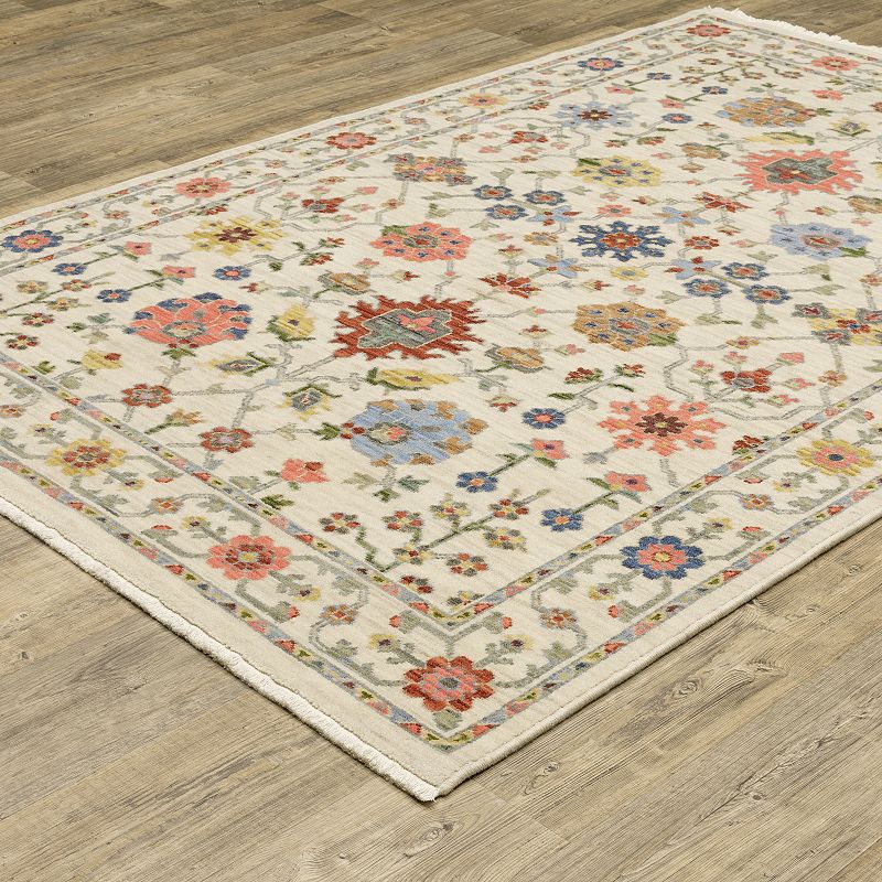 StyleHaven Lawson Traditional Floral Indoor Area Rug