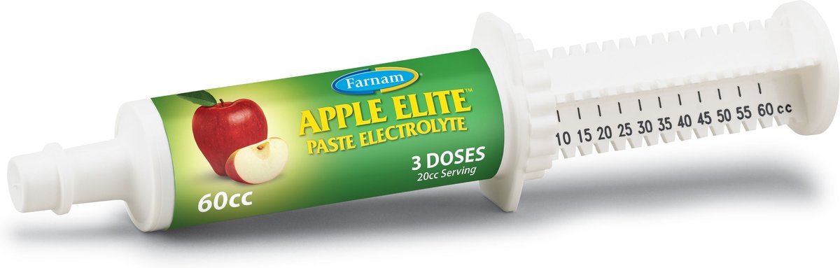 Farnam Apple Elite Electrolyte Paste Apple Flavor Horse Supplement