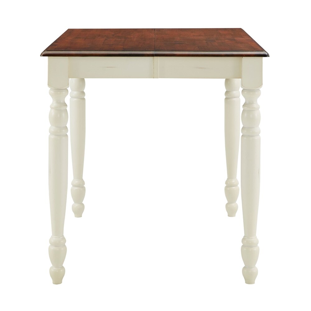 Mackenzie Country Counter Height Extending Dining Table by iNSPIRE Q Classic