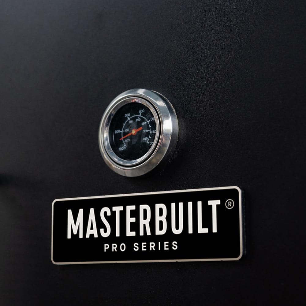 Masterbuilt 30 in. Dual Fuel Propane Gas and Charcoal Smoker in Black MB26050412