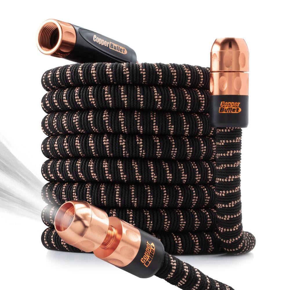 Pocket Hose Copper Bullet 34 in. Dia x 75 ft. Expandable 650 psi Lightweight Lead-Free Kink-Free Hose 16659