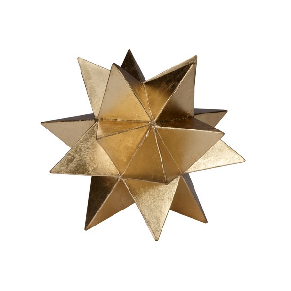 Cosmo Moroccan Style Gold Leaf Star in Various Sizes