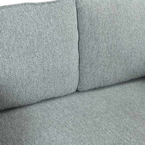 3 Seat Linen Fabric Upholstered Sofa Linen Fabric Upholstered