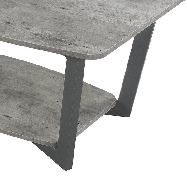 Graystone Coffee Table with Shelf