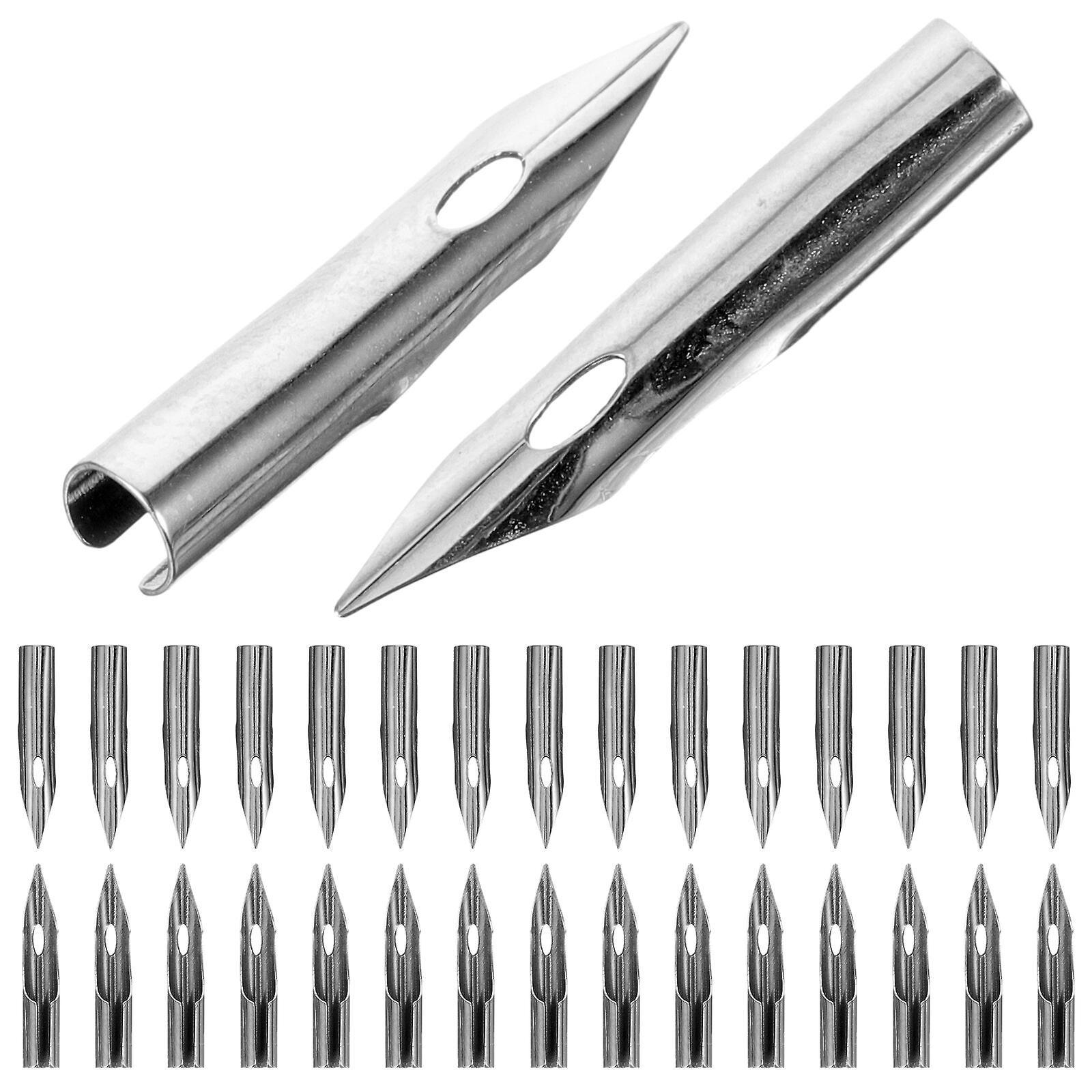 30pcs Calligraphy Writing Pen Nibs Fountain Pen Nibs Replacement Nibs Students Favor