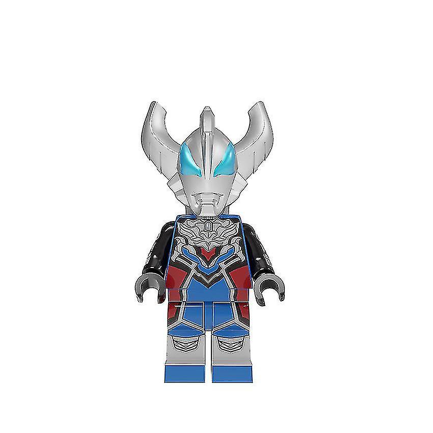 8pcs Ultraman Building Blocks Minifigure Obudijade Baltan Assembled Building Block Toys