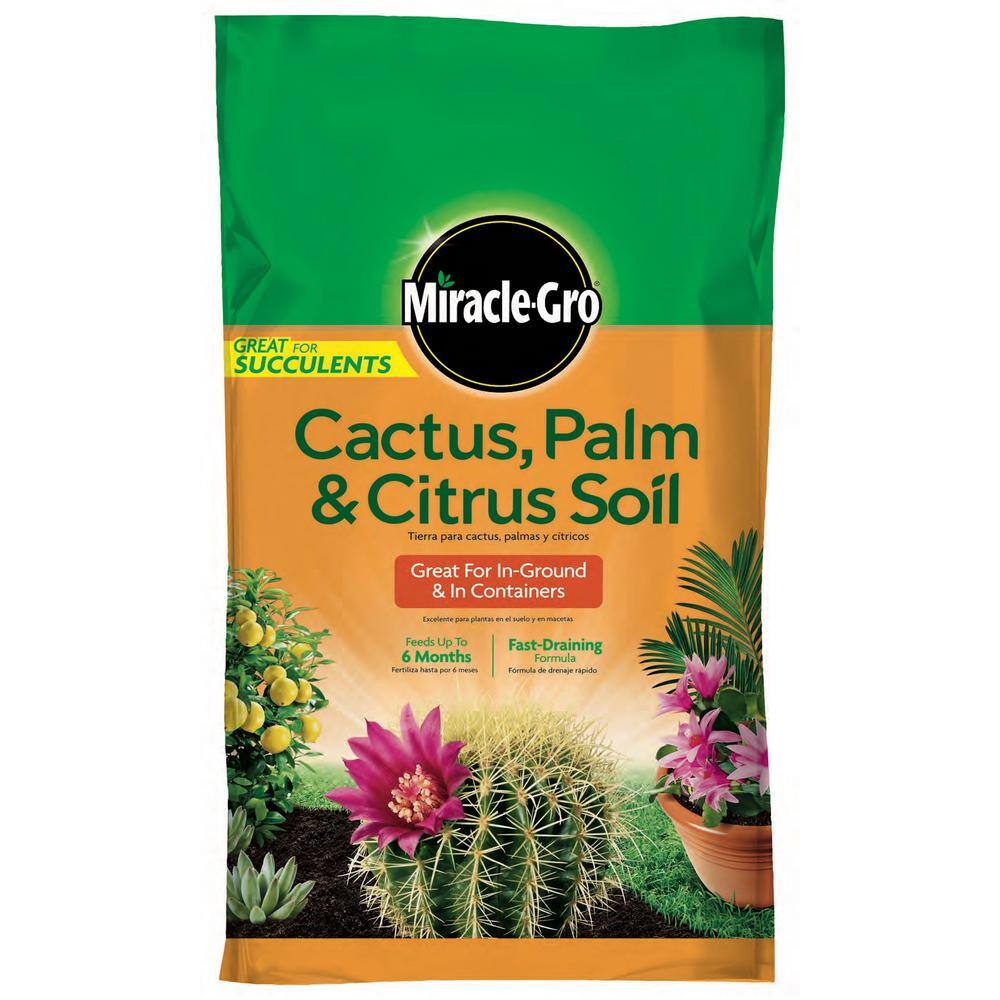 Miracle-Gro 1 cu. ft. Cactus Palm and Citrus Soil 71951430