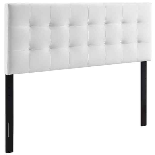 Carson Carrington Labbgard King Biscuit Tufted Velvet Headboard - - 28518033